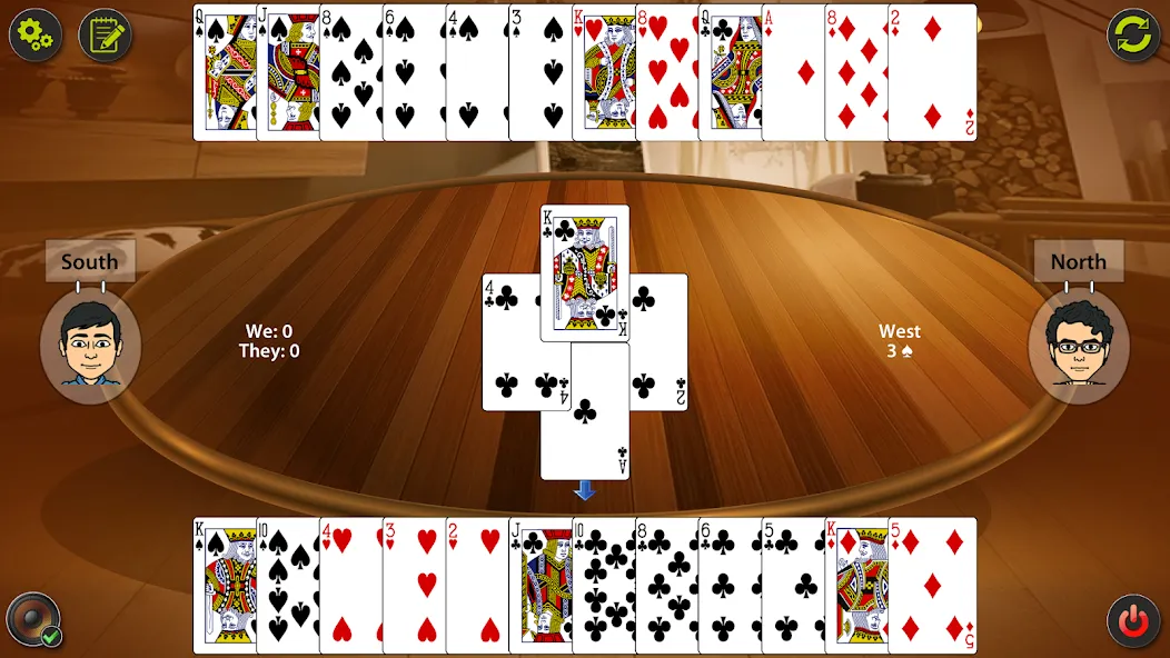 Auction Bridge & IB Card Game  [МОД Menu] Screenshot 4