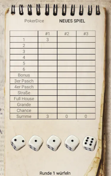 Dice Poker  [МОД Menu] Screenshot 1