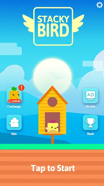 Stacky Bird: Fun Egg Dash Game (тэки птица)  [МОД Mega Pack] Screenshot 1