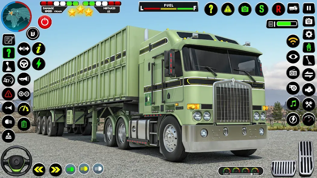 Army Truck Transporter Game 3D  [МОД Menu] Screenshot 5