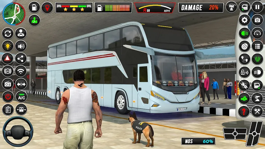 City Coach Bus Driver Games 3D  [МОД Unlimited Money] Screenshot 3