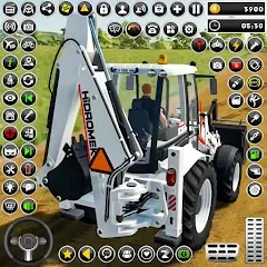 Скачать взлом Real JCB Construction Games 3D  [МОД Много монет] - стабильная версия apk на Андроид