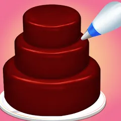 Взломанная Cake Maker Sweet Bakery Games  [МОД Menu] - стабильная версия apk на Андроид