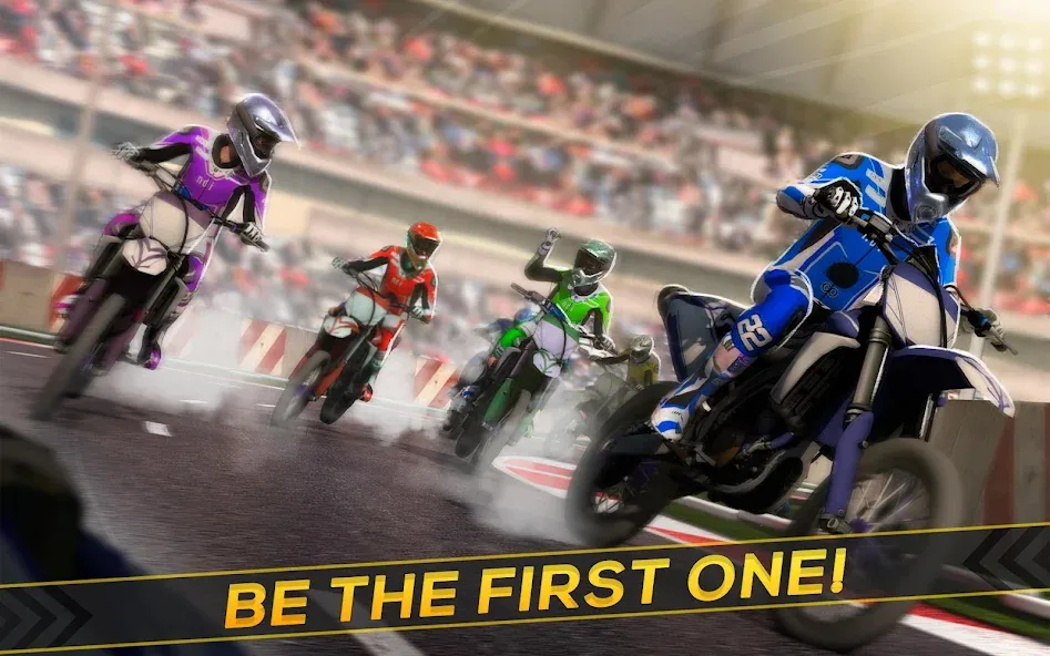 Real Motor Rider - Bike Racing  [МОД Бесконечные монеты] Screenshot 2