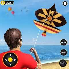 Взломанная Kite Basant: Kite Flying Games  [МОД Много монет] - стабильная версия apk на Андроид