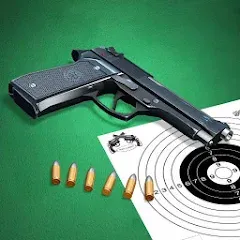 Скачать взлом Pistol shooting. Desert Eagle (Пистолет стрельбы симулятор)  [МОД Бесконечные деньги] - стабильная версия apk на Андроид