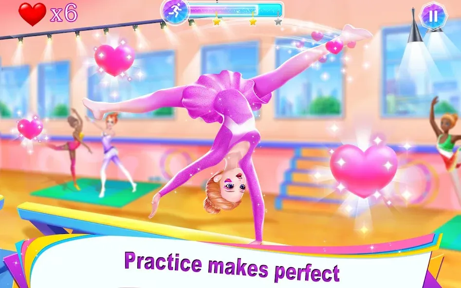 Gymnastics Queen (Джимнастикс Квин)  [МОД Mega Pack] Screenshot 4