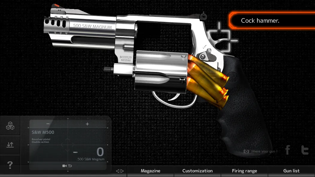 Magnum3.0 Gun Custom Simulator  [МОД Бесконечные монеты] Screenshot 4