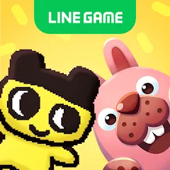 Взломанная LINE ポコパンタウン-楽しめるステージ満載パズルゲーム  [МОД Бесконечные монеты] - последняя версия apk на Андроид