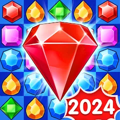 Скачать взломанную Jewels Legend - Match 3 Puzzle (Джуэл Легенд)  [МОД Много монет] - последняя версия apk на Андроид