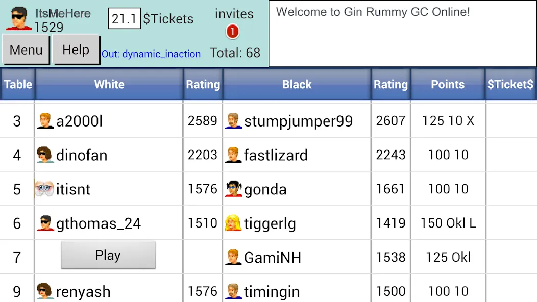 Gin Rummy GC Online (Джин Рамми Онлайн)  [МОД Unlocked] Screenshot 2