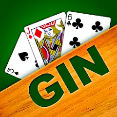 Взломанная Gin Rummy GC Online (Джин Рамми Онлайн)  [МОД Unlocked] - полная версия apk на Андроид