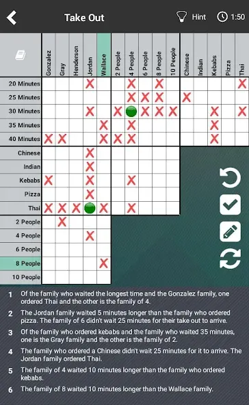 Logic Puzzles Daily - Solve Lo (Лоджик Пазлз Дейли)  [МОД Бесконечные монеты] Screenshot 5