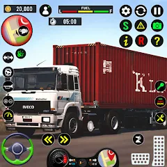 Взломанная City Truck Simulator 2023  [МОД Unlimited Money] - последняя версия apk на Андроид