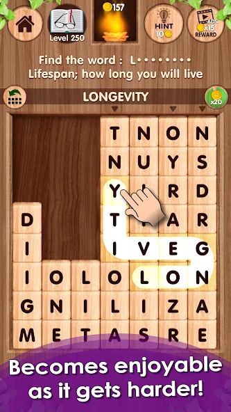 Falling Word Games - Addictive (Фоллинг Уорд Геймс)  [МОД Меню] Screenshot 5