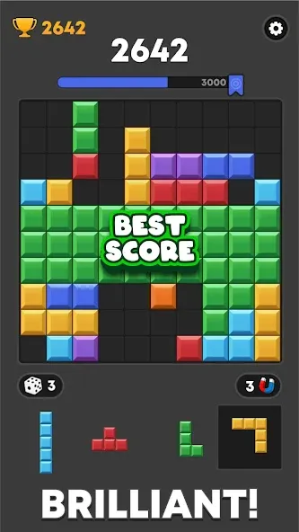 Block Mania - Block Puzzle (Блок Мания)  [МОД Меню] Screenshot 2