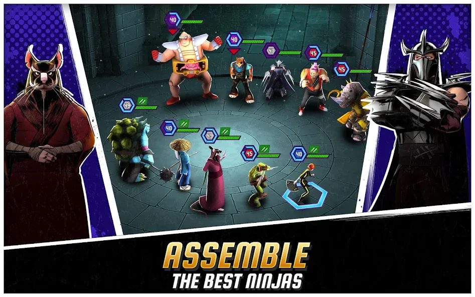 Ninja Turtles: Legends  [МОД Menu] Screenshot 1