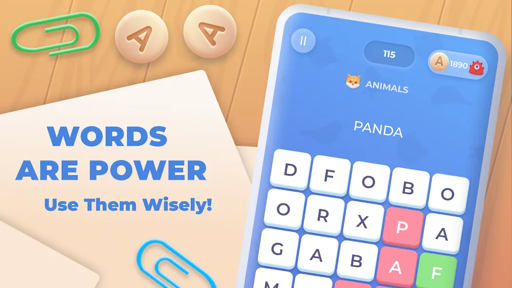 Word Wheel - Word Search  [МОД Бесконечные деньги] Screenshot 5