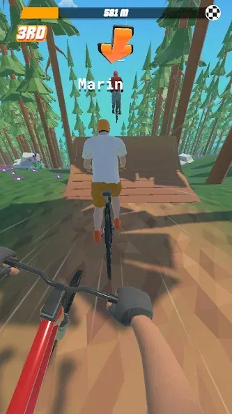 Bike Hill 3D (Байк Хилл 3Д)  [МОД Меню] Screenshot 5