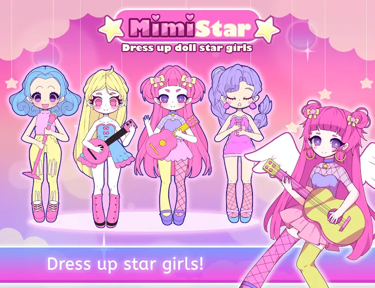 Mimistar dress up chibi doll (Министар)  [МОД Mega Pack] Screenshot 1