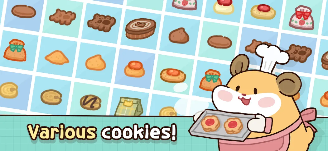 Hamster Cookie Factory  [МОД Все открыто] Screenshot 2