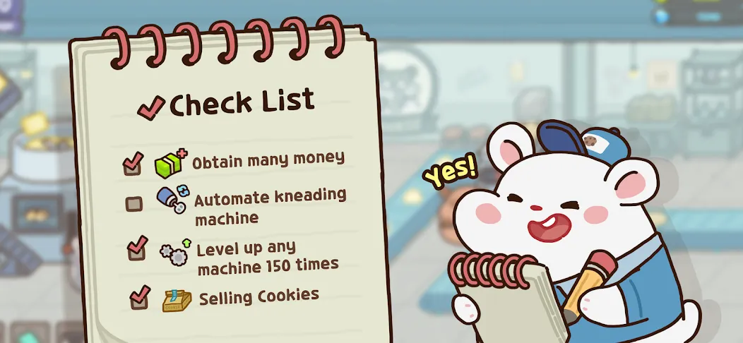 Hamster Cookie Factory  [МОД Все открыто] Screenshot 3