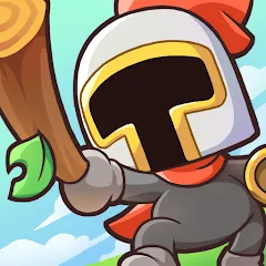 Взлом Retro Hero Mr Kim : Idle RPG  [МОД Unlocked] - полная версия apk на Андроид