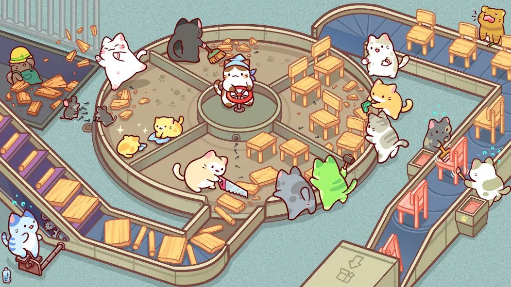 Kitty Cat Tycoon (Китти Кэт Тайкун)  [МОД Menu] Screenshot 3