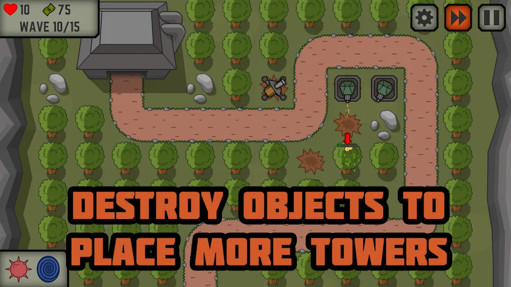 Tactical War: Tower Defense  [МОД Menu] Screenshot 4