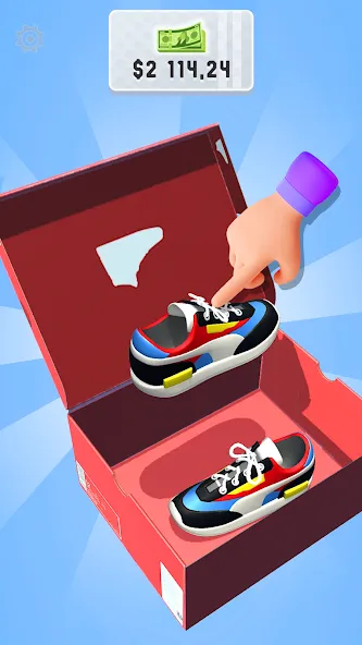 Sneaker Art! - Coloring Games  [МОД Бесконечные деньги] Screenshot 2