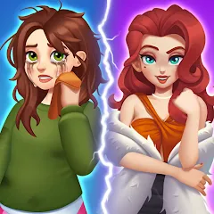 Взломанная Makeover Blast: Dressup Salon (Мейковер Бласт)  [МОД Mega Pack] - последняя версия apk на Андроид