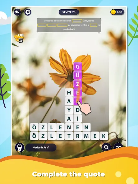 Word Surf: Inspire (Ворд Серф)  [МОД Много денег] Screenshot 5