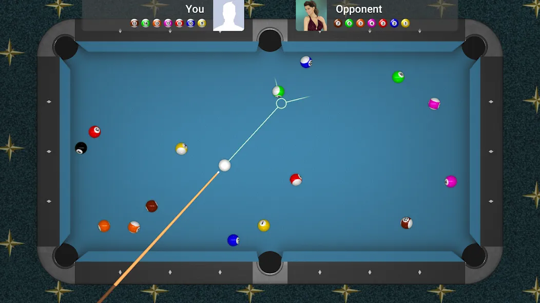 Pool Online - 8 Ball, 9 Ball (Пул Онлайн)  [МОД Бесконечные деньги] Screenshot 1