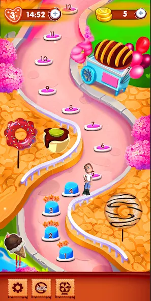 Candy Blast : candy love (Кэнди Бласт)  [МОД Unlocked] Screenshot 4