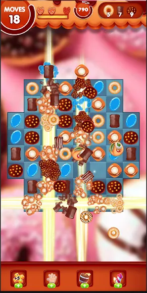 Candy Blast : candy love (Кэнди Бласт)  [МОД Unlocked] Screenshot 5