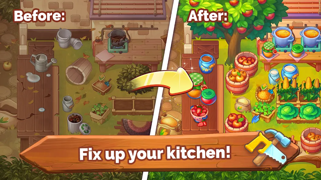 Farming Fever - Cooking game  [МОД Unlocked] Screenshot 2