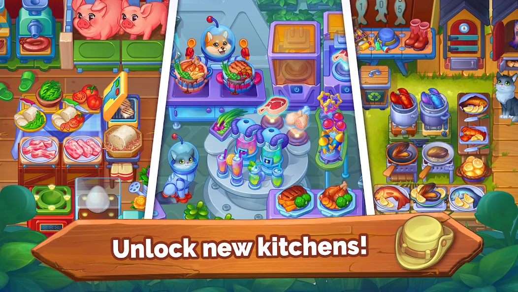 Farming Fever - Cooking game  [МОД Unlocked] Screenshot 5