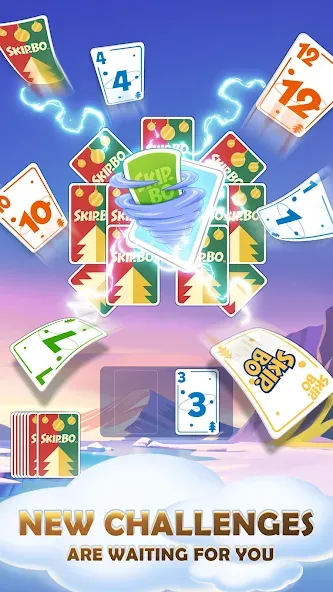 Skip-Bo (кип)  [МОД Много денег] Screenshot 3