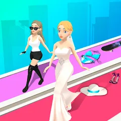 Взлом Fashion Battle - Catwalk Queen  [МОД Unlimited Money] - полная версия apk на Андроид