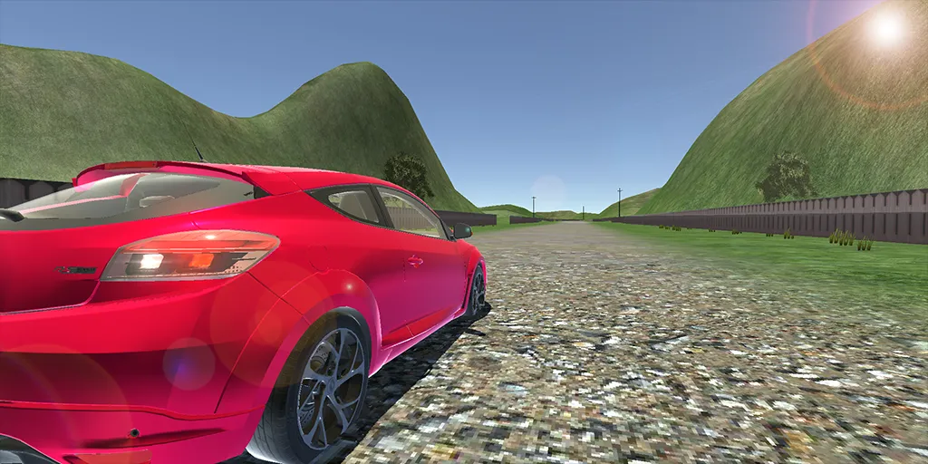 Megane Drift Simulator (Мегане Дрифт Симулятор)  [МОД Меню] Screenshot 1