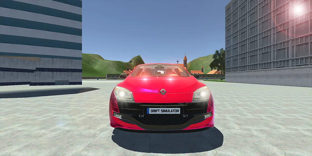 Megane Drift Simulator (Мегане Дрифт Симулятор)  [МОД Меню] Screenshot 2