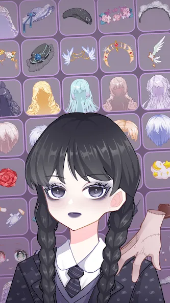 Anime Avatar Maker Creator (Аниме Аватар Мейкер Креейтор)  [МОД Много денег] Screenshot 2