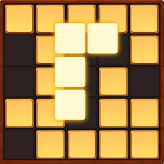 Скачать взломанную Wood Block Puzzle - Wood crush (Вуд Блок Пазл)  [МОД Menu] - последняя версия apk на Андроид