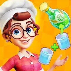 Скачать взлом Merge Cooking:Theme Restaurant  [МОД Menu] - стабильная версия apk на Андроид