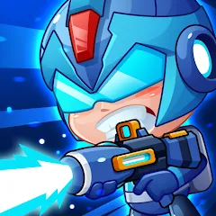 Взлом Metal Gun - Cyber Soldier (Метал Ган)  [МОД Mega Pack] - полная версия apk на Андроид