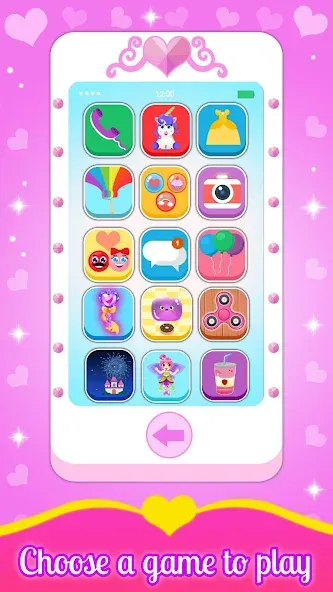 Baby Princess Phone  [МОД Menu] Screenshot 1