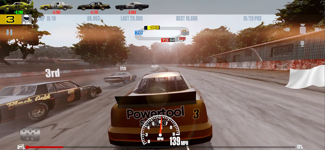 Stock Car Racing (ток Кар Гонки)  [МОД Unlimited Money] Screenshot 1