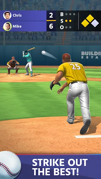 Baseball: Home Run Sports Game (Бейсбол)  [МОД Unlimited Money] Screenshot 3