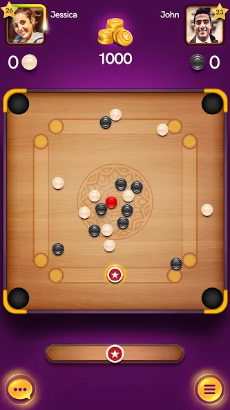 Carrom Pool: Disc Game (Карром Пул)  [МОД Все открыто] Screenshot 2