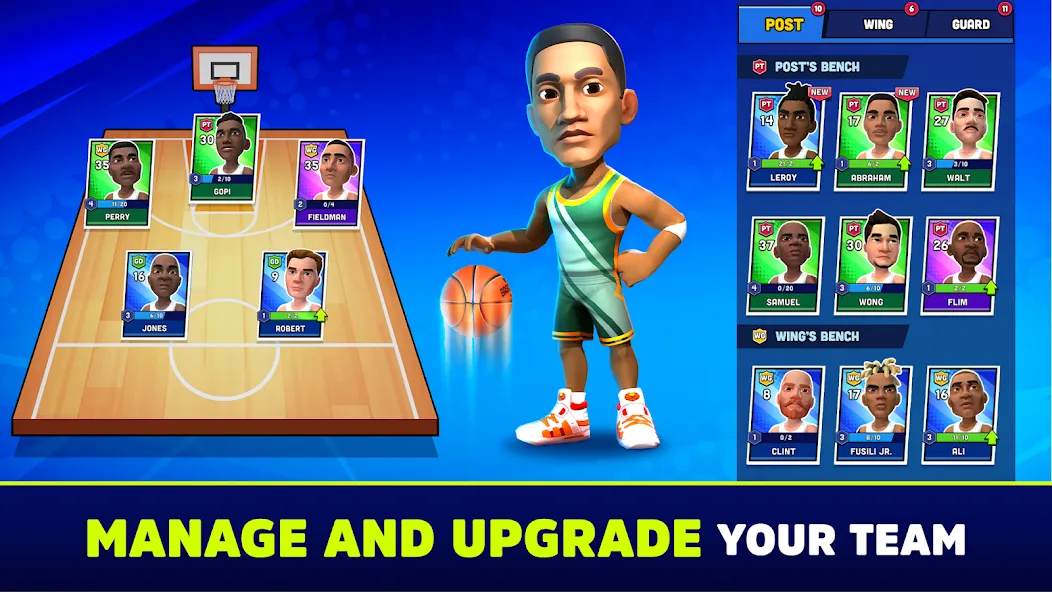 Mini Basketball (Мини баскетбол)  [МОД Unlimited Money] Screenshot 3